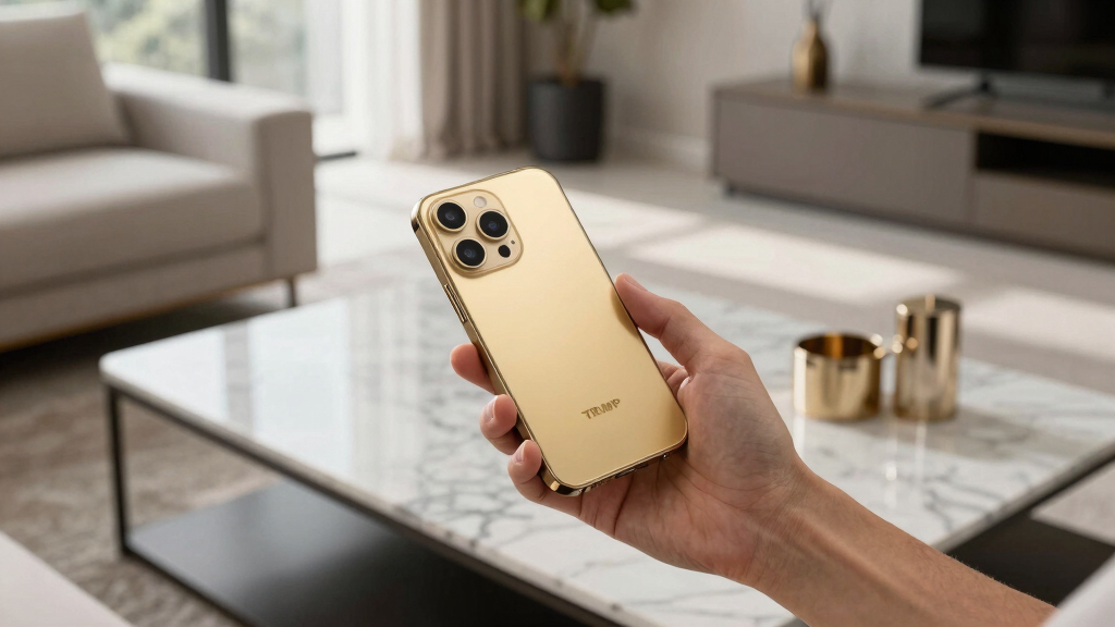 That awful gold Trump phone will reportedly ship this week