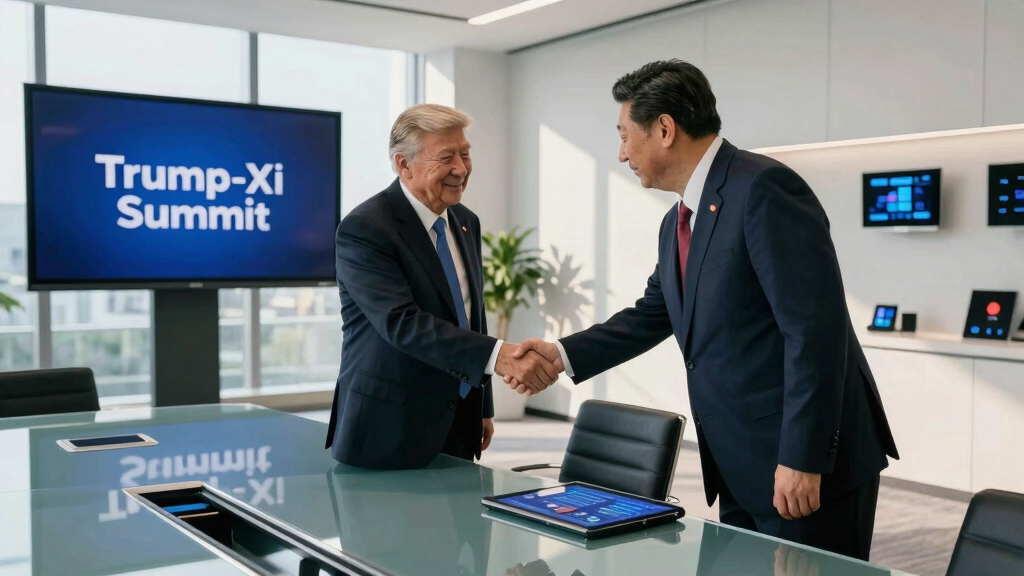 Trump-Xi summit live: Presidents set to kick off crucial meeting