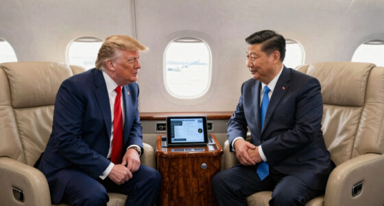Trump-Xi summit live: US president discusses outcomes aboard Air Force One