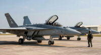 Two EA-18 fighter jets collide at Mountain Home airshow, pilots ejected safely