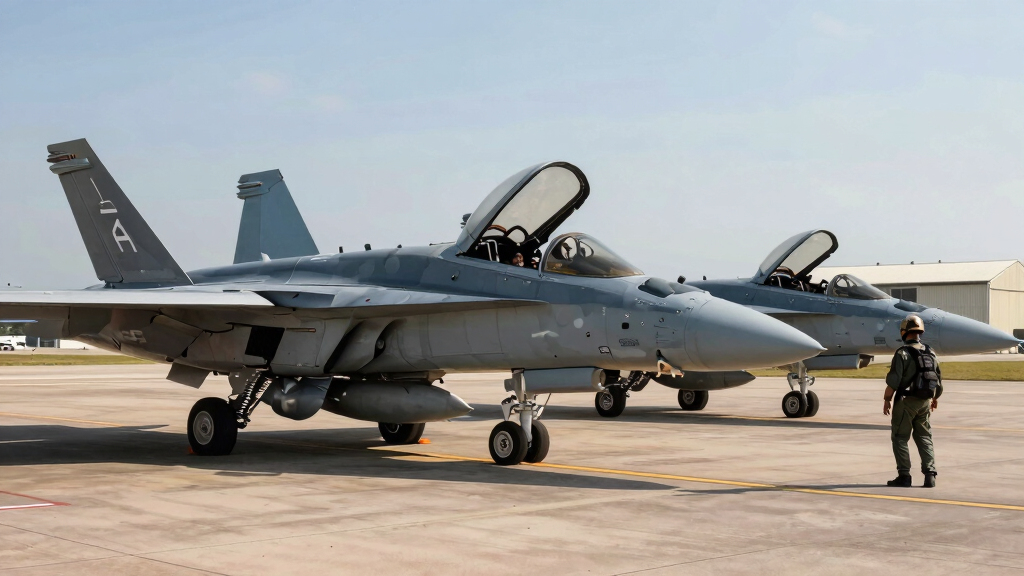 Two EA-18 fighter jets collide at Mountain Home airshow, pilots ejected safely