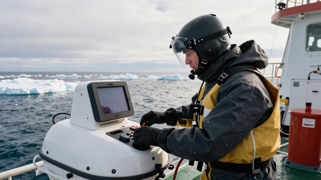 Unmanned submarine mapping West Antarctica’s Dotson Ice Shelf reported strange under-ice structures, then went silent after traveling underwater roughly ten miles towards the ice shelf’s center.