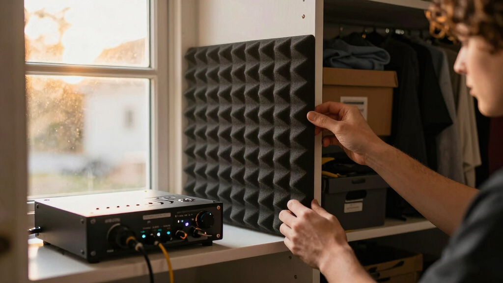 Acoustic Dampening, Placement, and the “Rig in the Closet” Setup
