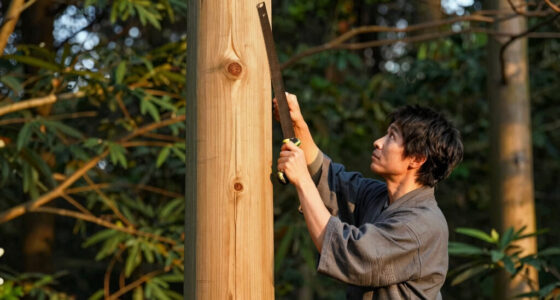 Daisugi the Japanese Technique of Trees Out of Trees, Making Exact Straight Wood