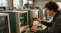 Discovery of Cold War-era rare Eastern Bloc computers in a German hangar