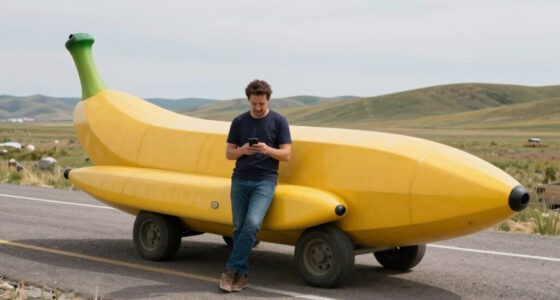 Giant Banana Pulled over in Montana Driver Says Cops Have Stopped Him 100s Times
