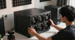How to Reduce Heat and Noise in a High-Power AI Workstation