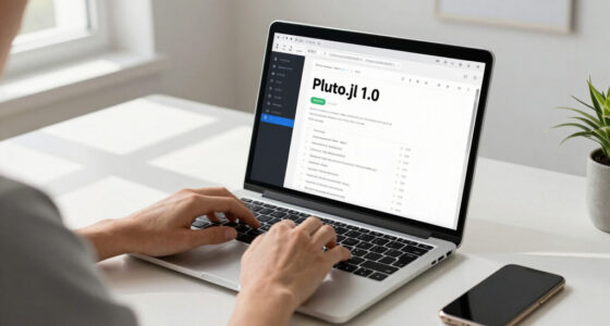 Pluto.jl 1.0 release – reactive notebook for Julia