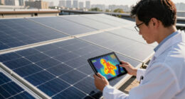 Satellite breakthrough enables accurate panel-scale temperature mapping for solar farms