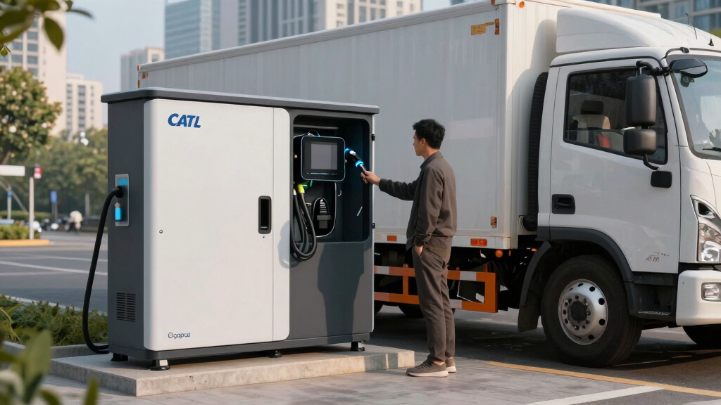 EU e-truck sector skeptical about CATL-Octopus battery-swapping plan