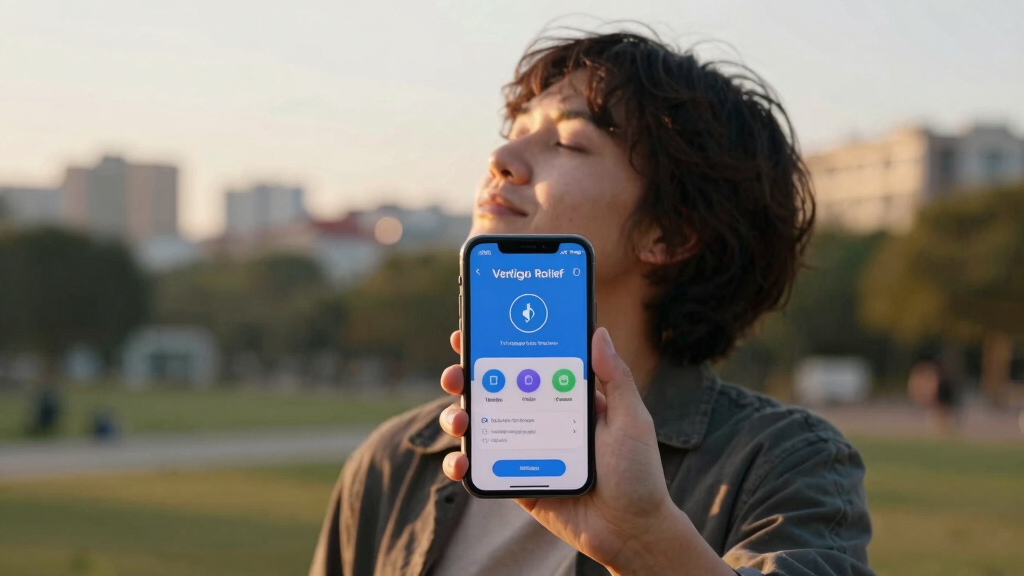 Vertigo relief app
