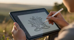 AI-Enhanced SVG Carving: An In-Depth Look At 'The Runestone Field'