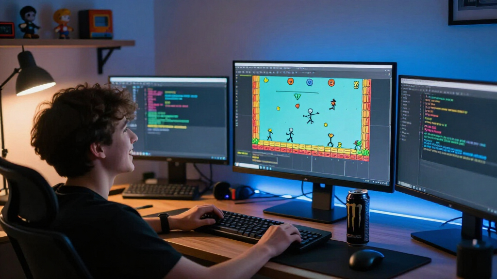 I Set AI Loose On A Stickman Game—and It Built An Arcade