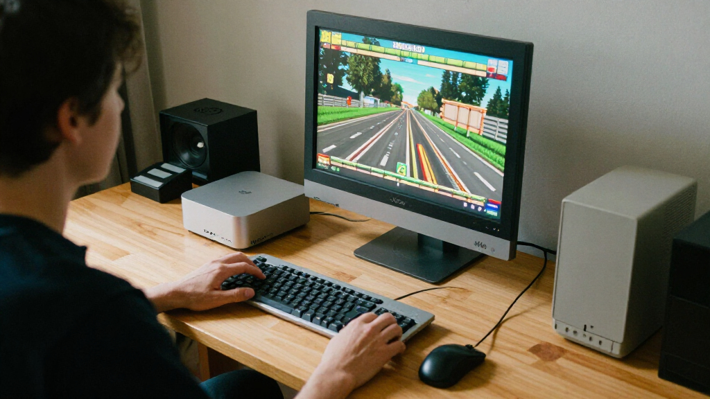 Pentium II At 600Mhz With Voodoo 3 Emulated On 86Box With M6 Mac Mini