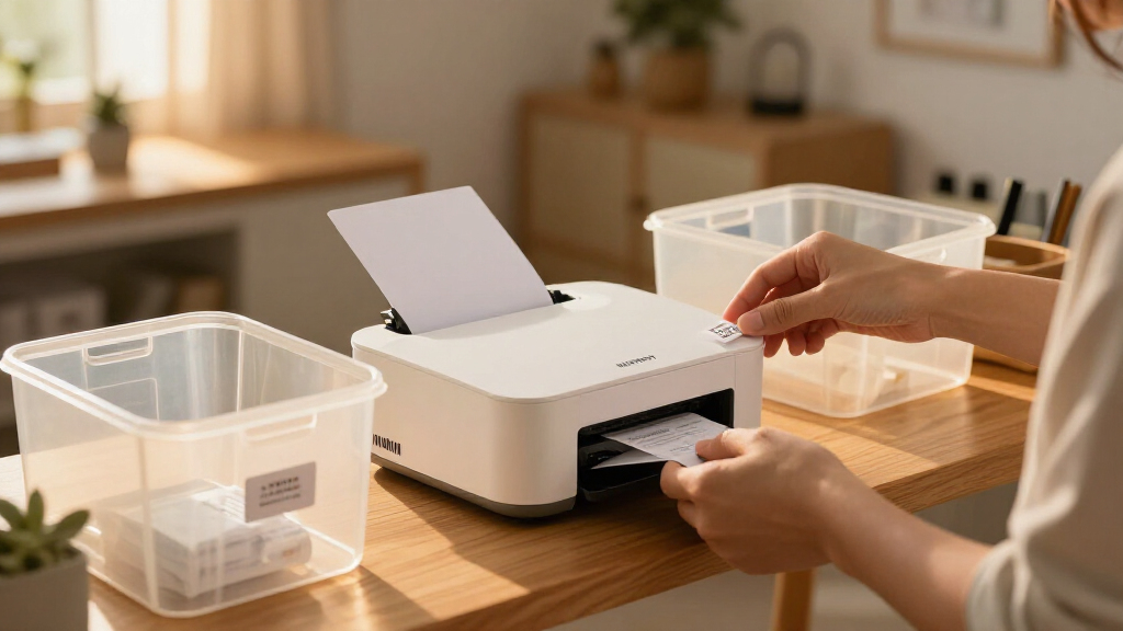3 Ways The $8 NIIMBOT D110 Label Printer Can Help You Get Organized