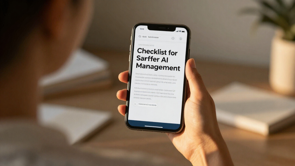 A Simple Checklist For Safer AI Money Management