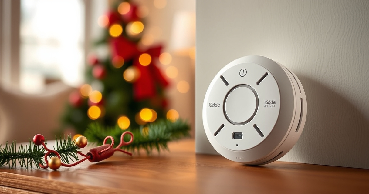 Kidde Smart Smoke Detector: A Safer Holiday Home