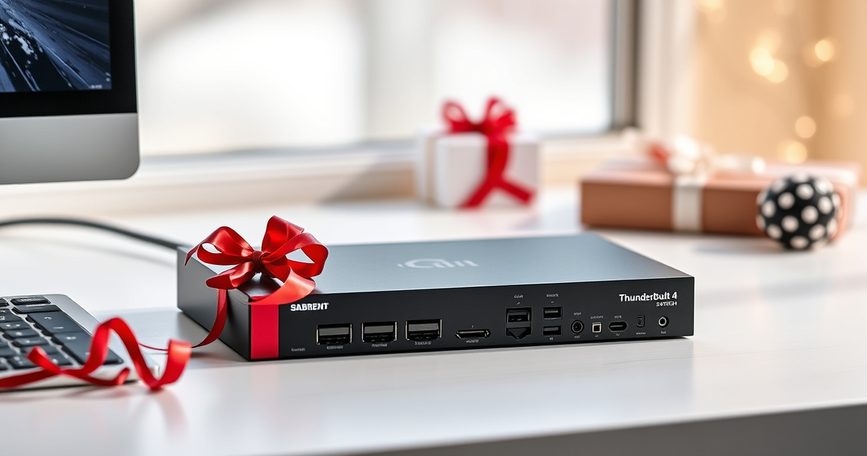 Sabrent Thunderbolt 4 KVM Switch: A Holiday Desk Upgrade