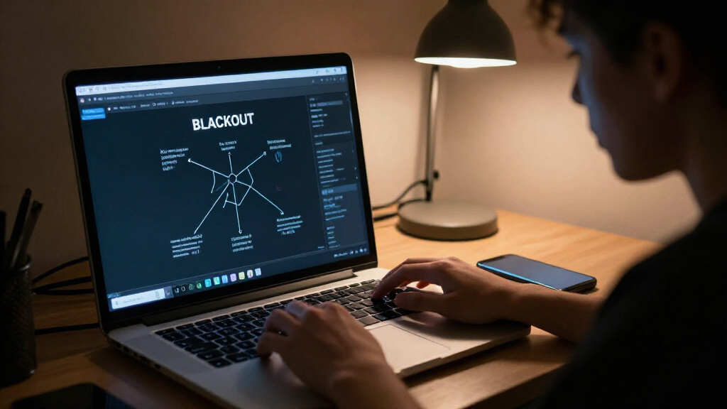 Tracing Narrative Resource Depletion Through “BLACKOUT” And AI